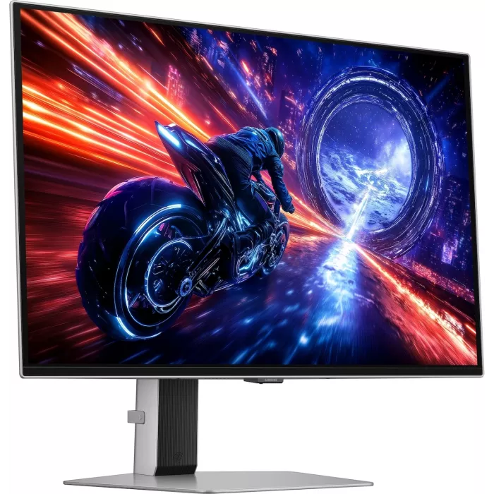 Монитор Samsung 27" Odyssey OLED G6 S27FG602SIXCI серебристый OLED LED 16:9 HDMI матовая HAS Piv 300cd 178гр/178гр 2560x1440 500Hz FreeSync Premium Pro DP 2K USB 6.9кг