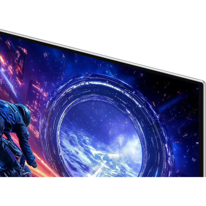 Монитор Samsung 27" Odyssey OLED G6 S27FG602SIXCI серебристый OLED LED 16:9 HDMI матовая HAS Piv 300cd 178гр/178гр 2560x1440 500Hz FreeSync Premium Pro DP 2K USB 6.9кг