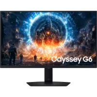 Монитор Samsung 27" Odyssey G6 S27FG606EIXCI черный IPS LED 16:9 HDMI матовая HAS Piv 350cd 178гр/178гр 2560x1440 350Hz FreeSync Premium DP 2K 6.4кг