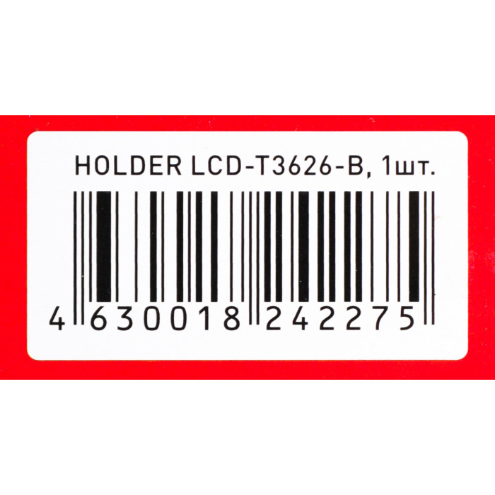Кронштейн для телевизора Holder T3626-B черный 22"-47" макс.25кг настенный наклон