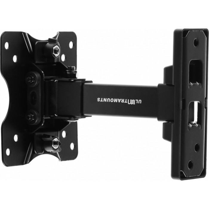 Кронштейн для телевизора Ultramounts UM860 черный 13"-27" макс.20кг настенный поворот и наклон