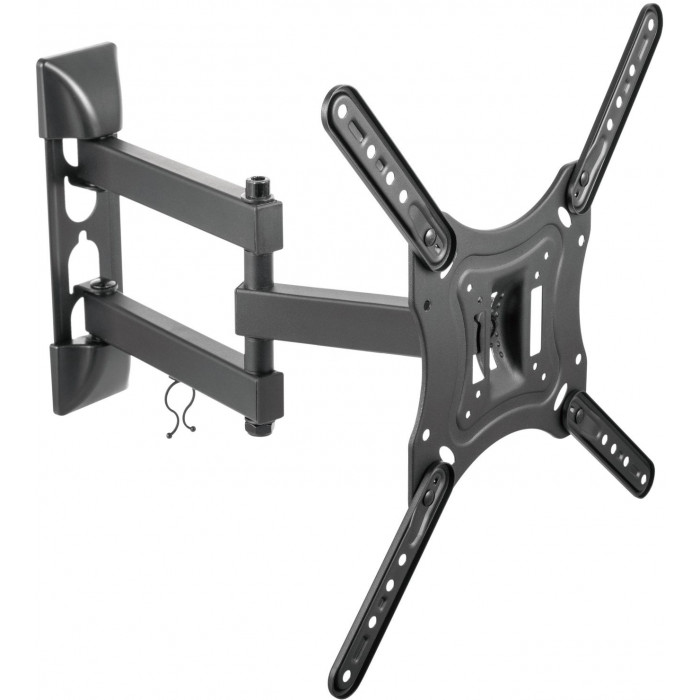 Кронштейн для телевизора Ultramounts UM870 черный 23"-55" макс.30кг настенный поворот и наклон