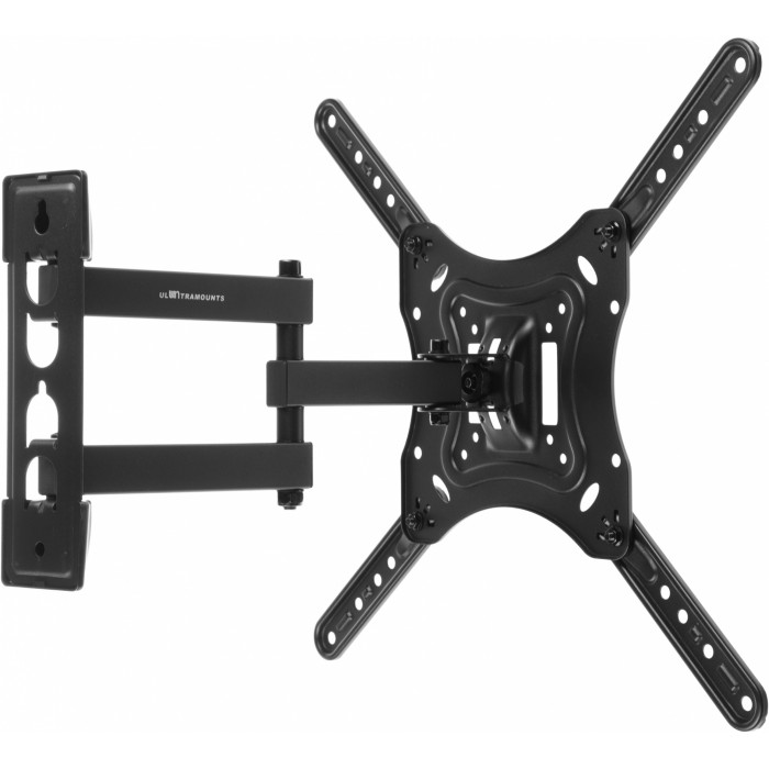 Кронштейн для телевизора Ultramounts UM870 черный 23"-55" макс.30кг настенный поворот и наклон