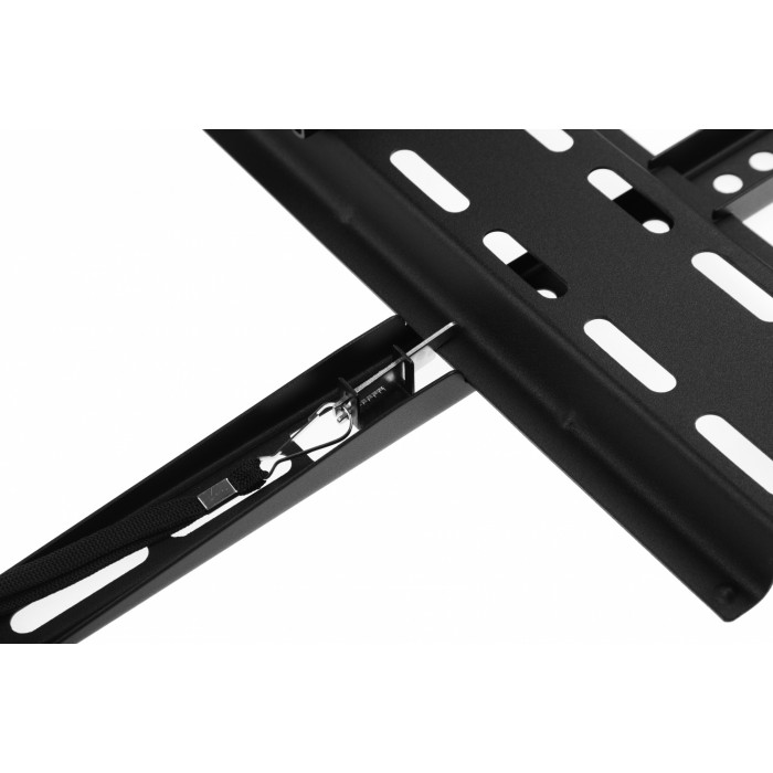Кронштейн для телевизора Ultramounts UM878 черный 32"-55" макс.35кг настенный поворотно-выдвижной и наклонный
