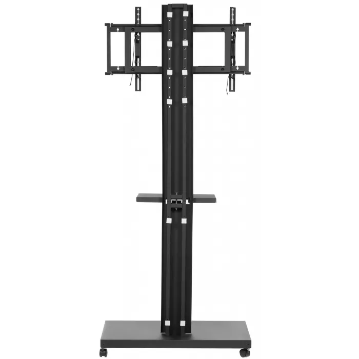 Подставка для телевизора Holder PR-107 черный 32"-70" макс.60кг напольный поворот и наклон