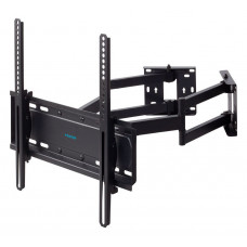 Кронштейн для телевизора Kromax GALACTIC-44 черный 32"-70" макс.45кг настенный поворотно-выдвижной и наклонный