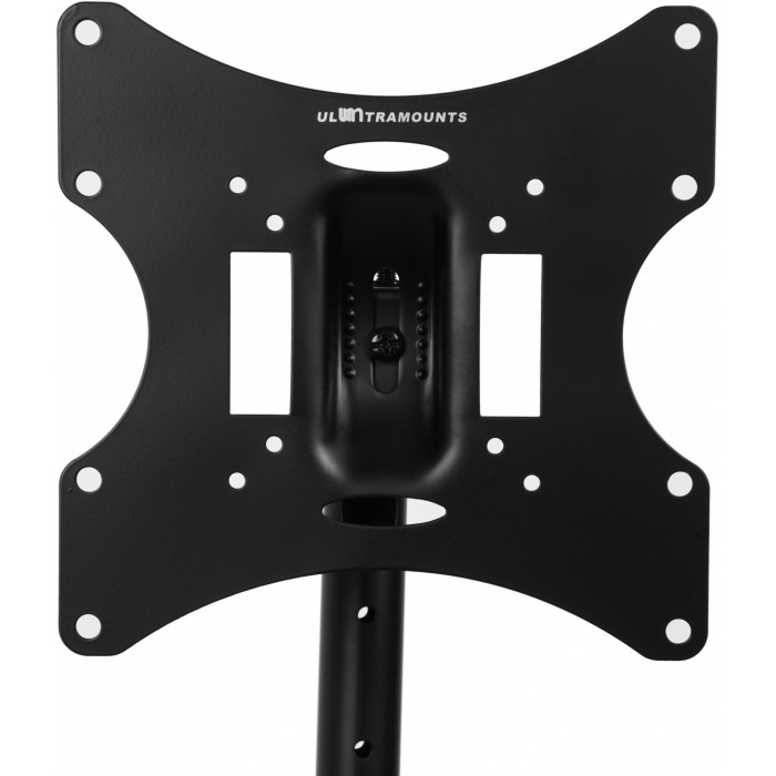 Кронштейн для телевизора Ultramounts UM890 черный 17"-43" макс.30кг потолочный поворотно-выдвижной и наклонный