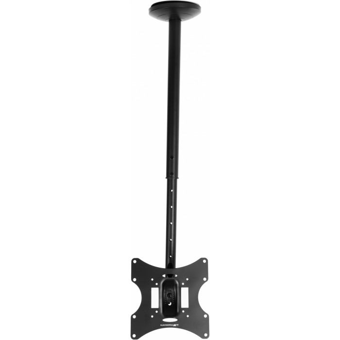 Кронштейн для телевизора Ultramounts UM890 черный 17"-43" макс.30кг потолочный поворотно-выдвижной и наклонный