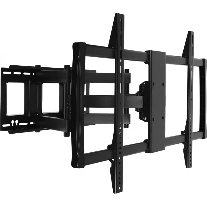 Кронштейн для телевизора Ultramounts UM914 черный 60"-100" макс.80кг настенный поворотно-выдвижной и наклонный