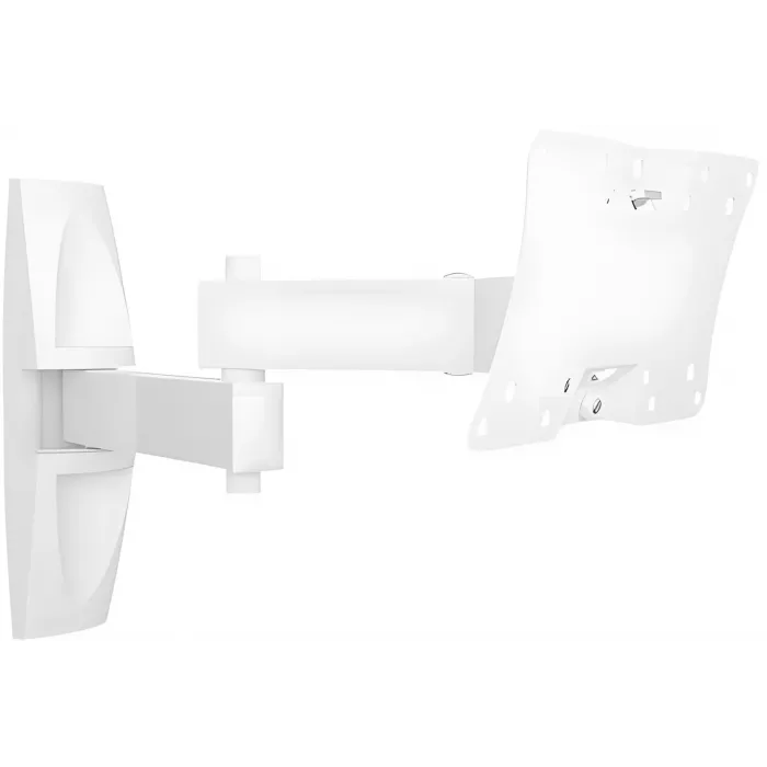 Кронштейн для телевизора Holder LCDS-5064 белый 10"-32" макс.30кг настенный поворотно-выдвижной и наклонный