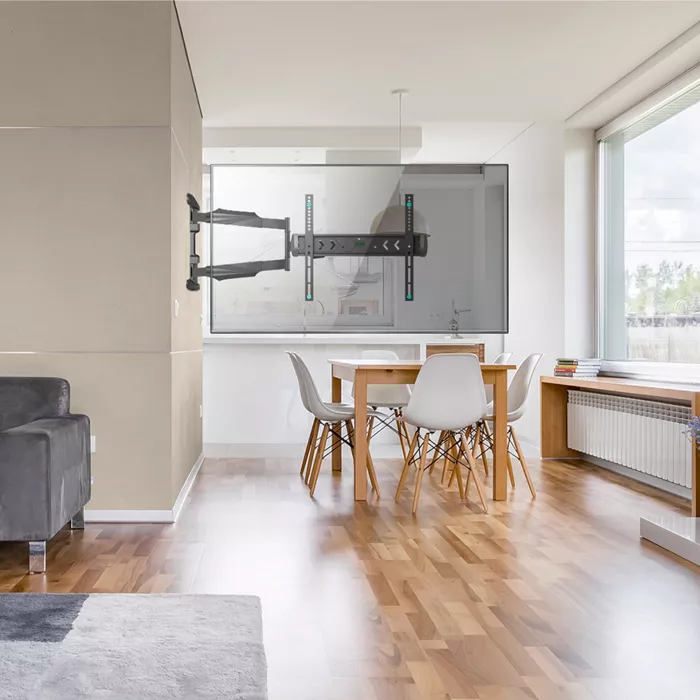 Кронштейн для телевизора Onkron NP47 черный 40"-75" макс.35кг настенный поворот и наклон
