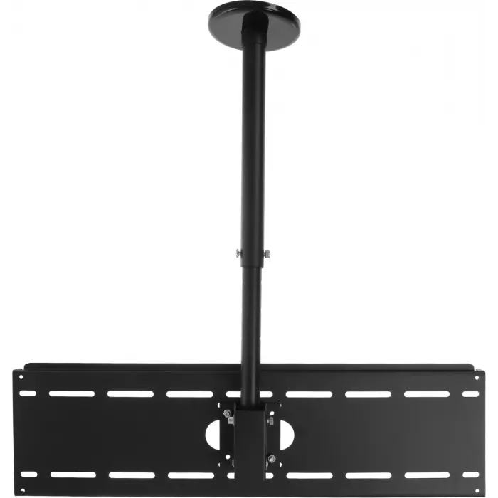 Кронштейн для телевизора Cactus CS-CP04-R черный 37"-70" макс.81.6кг потолочный поворот и наклон