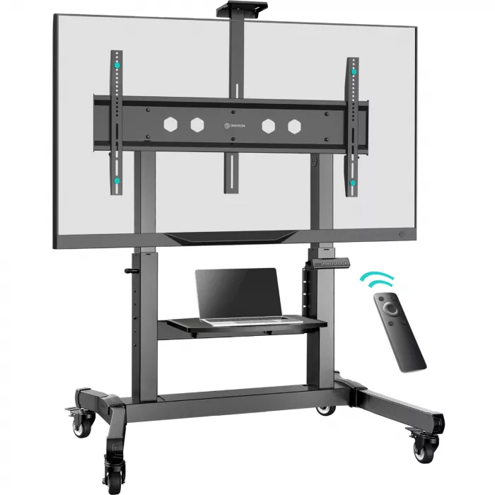 Стойка для телевизора Onkron TS1991 eLift черный 50"-100" макс.130кг напольный наклон (моторизованный лифт)