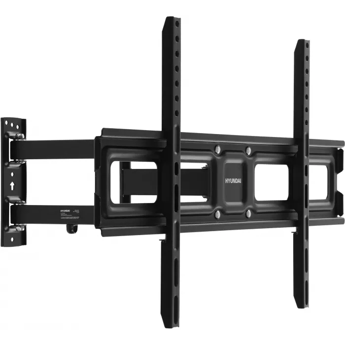 Кронштейн для телевизора Hyundai GL-N4 черный 32"-75" макс.40кг настенный поворотно-выдвижной и наклонный