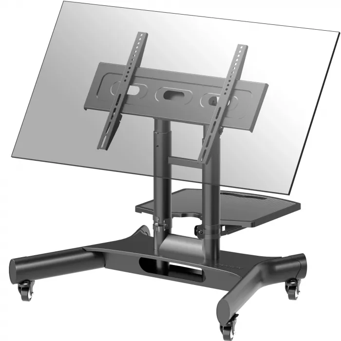 Стойка для телевизора Onkron TS1350 черный 32"-70" макс.45кг напольный мобильный
