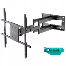 Кронштейн для телевизора Onkron M8L черный 42"-110" макс.100кг настенный поворотно-выдвижной и наклонный