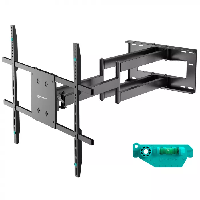 Кронштейн для телевизора Onkron M8L черный 42"-110" макс.100кг настенный поворотно-выдвижной и наклонный