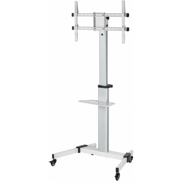 Подставка для телевизора Ultramounts UM307W белый 37"-86" макс.50кг напольный мобильный