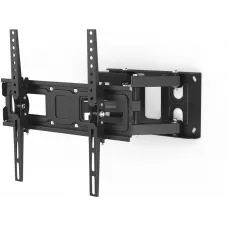 Кронштейн для телевизора Hama 00220830 черный 32"-65" макс.40кг настенный поворотно-выдвижной и наклонный