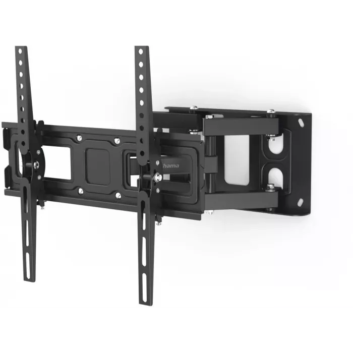 Кронштейн для телевизора Hama 00220830 черный 32"-65" макс.40кг настенный поворотно-выдвижной и наклонный