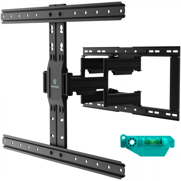 Кронштейн для телевизора Onkron SM6L черный 32"-90" макс.50кг настенный поворот и наклон