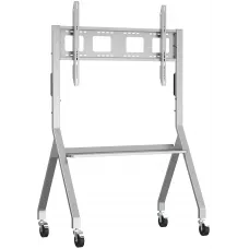 Стойка для телевизора Kromax OMEGA-12 серебристый 32"-120" макс.80кг напольный
