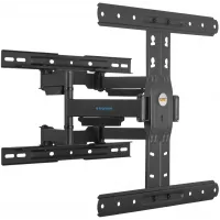 Кронштейн для телевизора Kromax Ultra Slim-101 черный 21"-70" макс.45кг настенный поворот и наклон