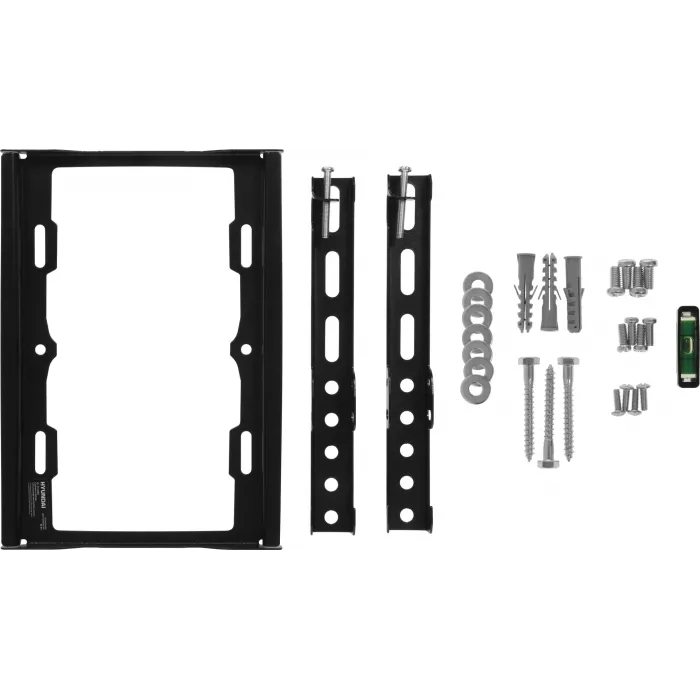 Кронштейн для телевизора Hyundai GL-S1 черный 15"-48" макс.25кг настенный фиксированный