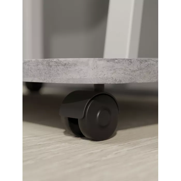 Стойка для телевизора Holder PR-108 серый/сланец 32"-65" макс.40кг напольный мобильный