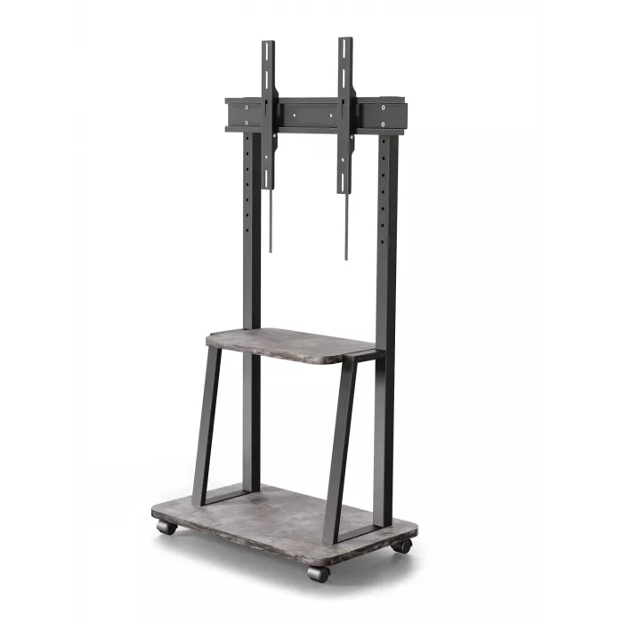 Стойка для телевизора Holder PR-108 черный/керамика 32"-65" макс.40кг напольный мобильный