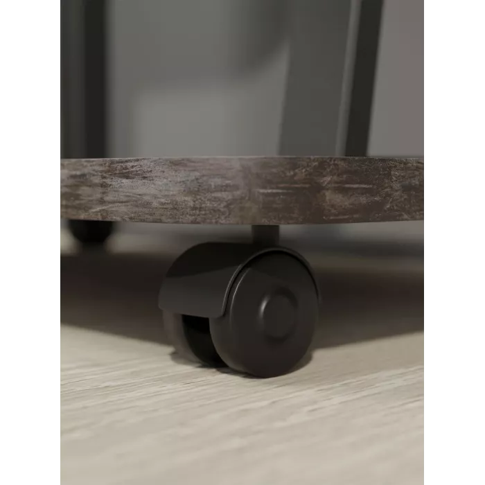 Стойка для телевизора Holder PR-108 черный/керамика 32"-65" макс.40кг напольный мобильный