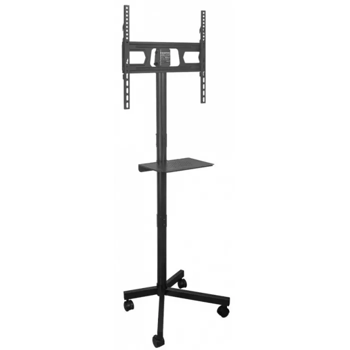 Стойка для телевизора Kromax OMEGA-18 черный 26"-65" макс.40кг напольный мобильный