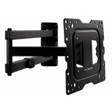 Кронштейн для телевизора Kromax DIX-18 черный 22"-65" макс.40кг настенный поворот и наклон