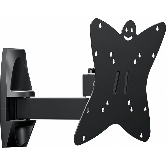 Кронштейн для телевизора Holder LCDS-5037 металлик 19"-50" макс.30кг настенный поворот и наклон