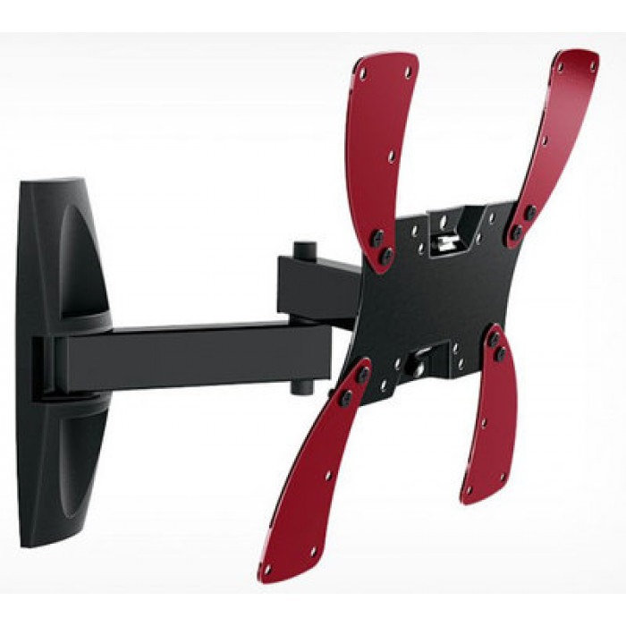 Кронштейн для телевизора Holder LCDS-5046 черный 22"-55" макс.30кг настенный поворот и наклон
