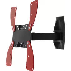 Кронштейн для телевизора Holder LCDS-5020 черный глянец 22"-42" макс.30кг настенный поворот и наклон