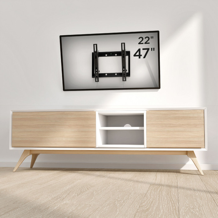 Кронштейн для телевизора Holder LCD-T2609 черный 19"-50" макс.40кг настенный наклон