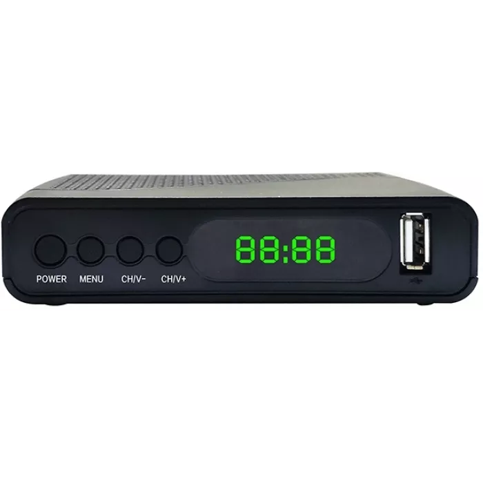 Ресивер DVB-T2 Hyundai H-DVB500 черный