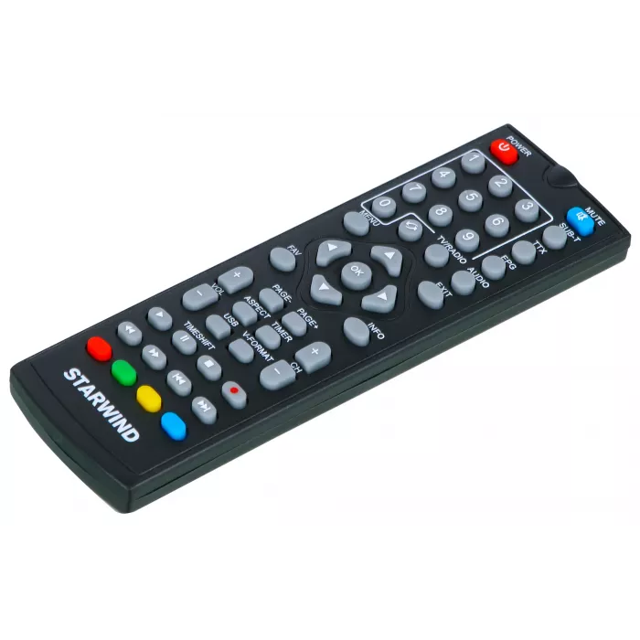 Ресивер DVB-T2 Starwind CT-140 черный