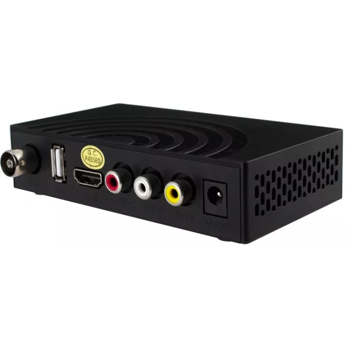 Ресивер DVB-T2 Starwind CT-220 черный
