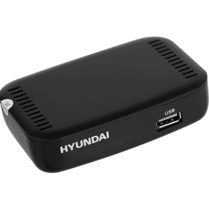 Ресивер DVB-T2 Hyundai H-DVB460 черный