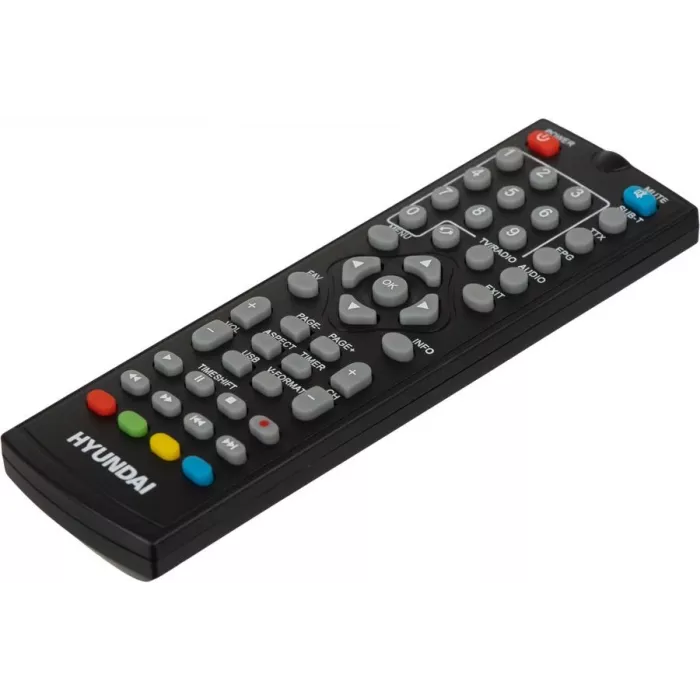 Ресивер DVB-T2 Hyundai H-DVB460 черный