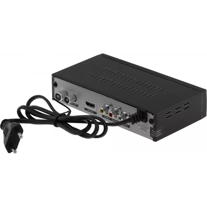 Ресивер DVB-T2 Cadena CDT-2315SB черный