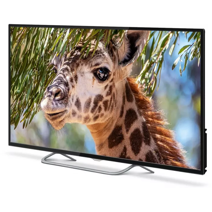 Телевизор LED PolarLine 50" 50PU11TC-SM черный 4K Ultra HD 60Hz DVB-T DVB-T2 DVB-C DVB-S2 USB WiFi Smart TV (RUS)