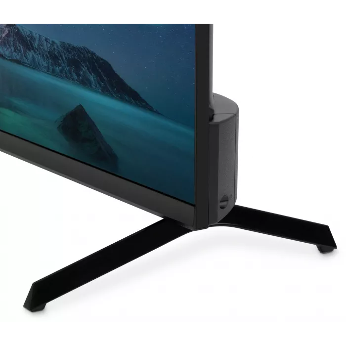 Телевизор LED Hyundai 55" H-LED55BU7006 Android TV Frameless Metal черный 4K Ultra HD 60Hz DVB-T DVB-T2 DVB-C DVB-S DVB-S2 USB WiFi Smart TV