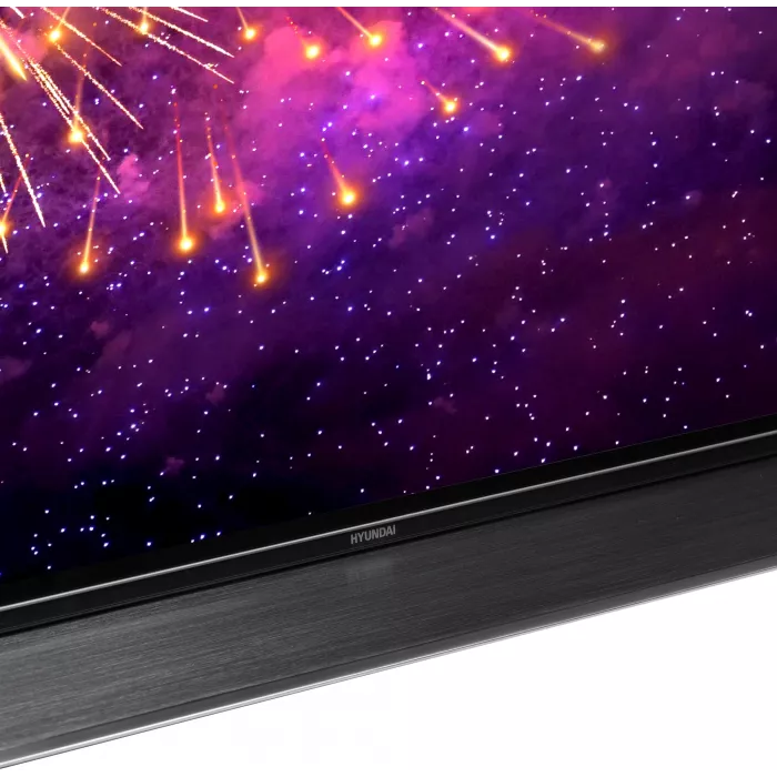 Телевизор OLED Hyundai 55" H-LED55OBU7700 Android TV Frameless черный/черный 4K Ultra HD 120Hz DVB-T DVB-T2 DVB-C DVB-S DVB-S2 USB WiFi Smart TV