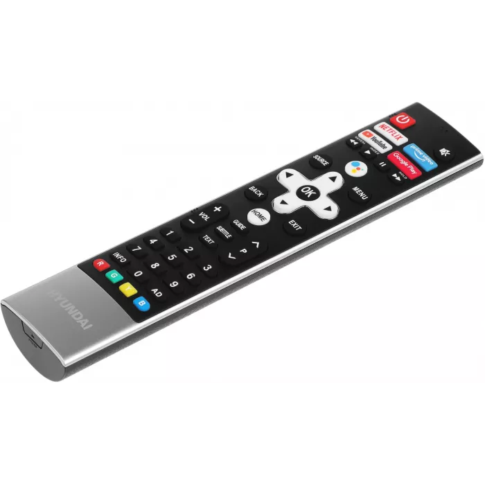 Телевизор OLED Hyundai 55" H-LED55OBU7700 Android TV Frameless черный/черный 4K Ultra HD 120Hz DVB-T DVB-T2 DVB-C DVB-S DVB-S2 USB WiFi Smart TV