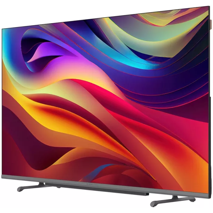 Телевизор QLED Digma Pro 65" QLED 65L Google TV Frameless черный/серебристый 4K Ultra HD 120Hz HSR DVB-T DVB-T2 DVB-C DVB-S DVB-S2 USB WiFi Smart TV