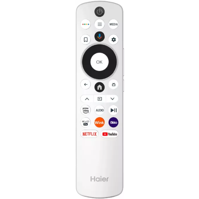 Телевизор QLED Haier 55" Smart TV S4 Frameless серый 4K Ultra HD 60Hz MEMC DVB-T DVB-T2 DVB-C DVB-S2 USB WiFi Smart TV