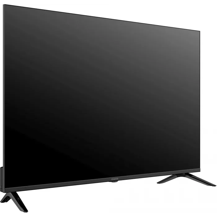 Телевизор LED Digma 50" DM-LED50UBB40 Салют ТВ Frameless Metal черный 4K Ultra HD 60Hz DVB-T DVB-T2 DVB-C DVB-S DVB-S2 USB WiFi Smart TV